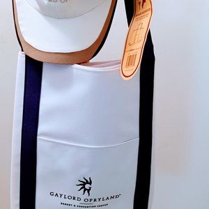 Gaylord Opryland Nashville cap and tote